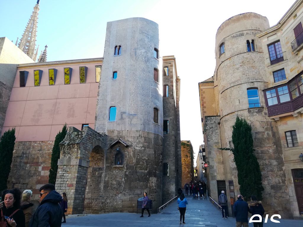Ancient Roman Gate Barcelona